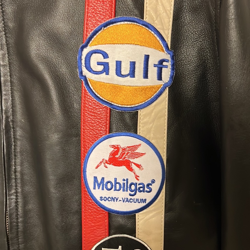 Cafe Racer Jacket with Patches - Picture 7 of 9